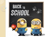 Презентация Back to School для 5 класса