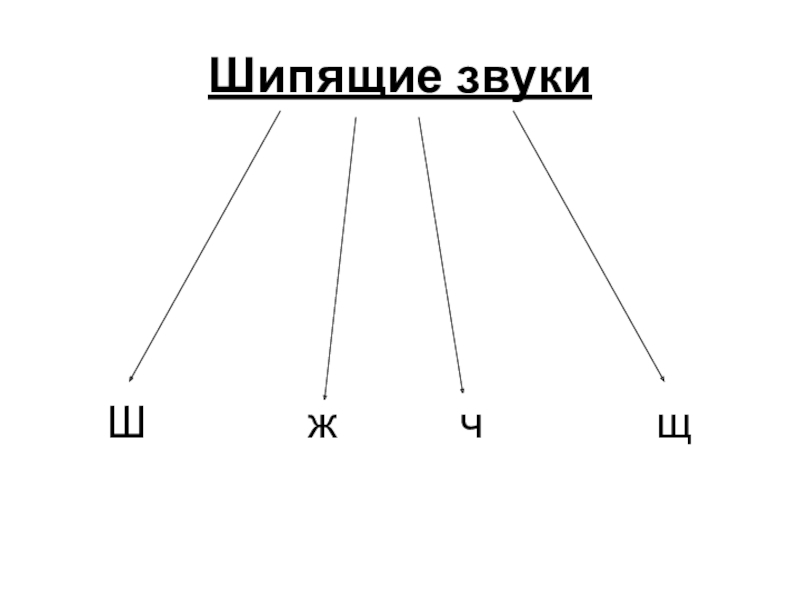 Шипящие звуки картинки для детей