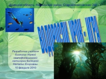 Презентация урока - игры по биологии на тему  Водоросли