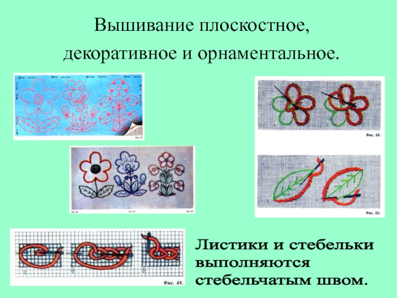 Проект художественная вышивка