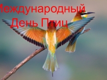 Мероприятие по биологии Международный день Птиц