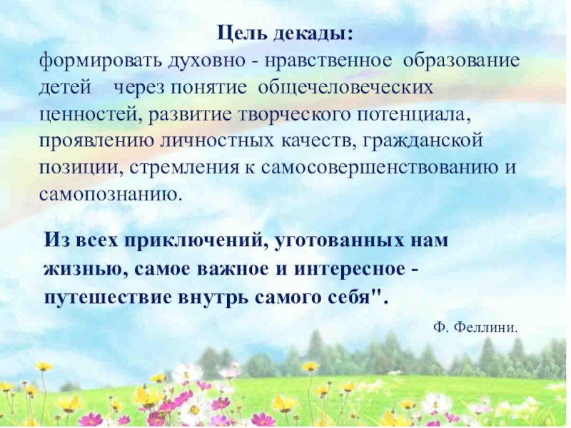 Самопознание презентация