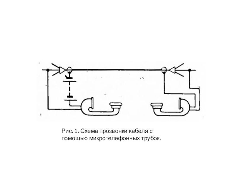 Схема телефонной трубки