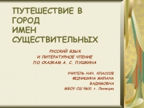 Презентация по русскому языку по теме Имя существительное 4 класс