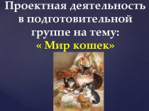 Презентация по проекту Мир кошек