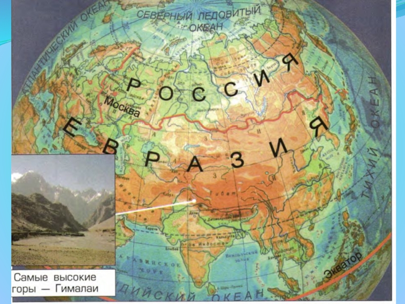 Россия на материке евразия. Изображение Евразии. Материк Евразия на карте. Карта Евразии на глобусе.