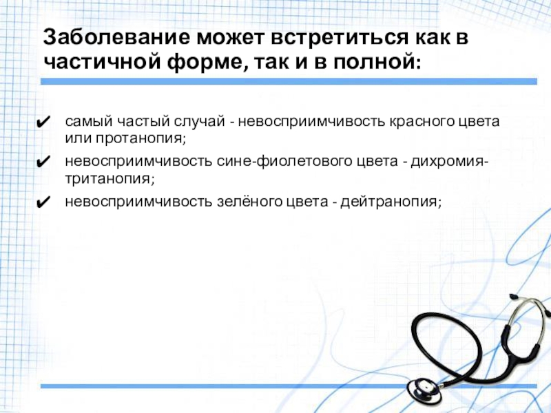 Презентация заболевания глаз 8 класс