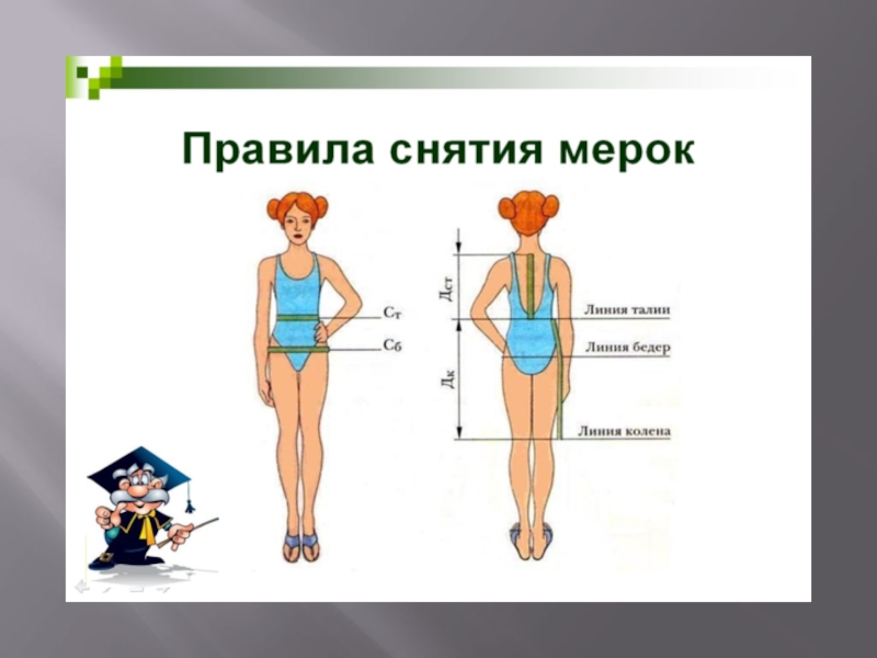 Снятие мерок картинки для презентации