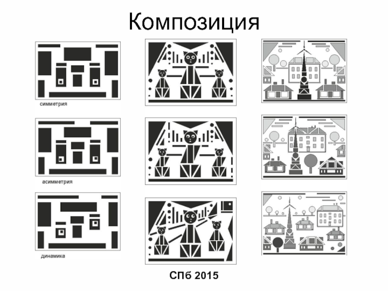 Композиционные схемы музея