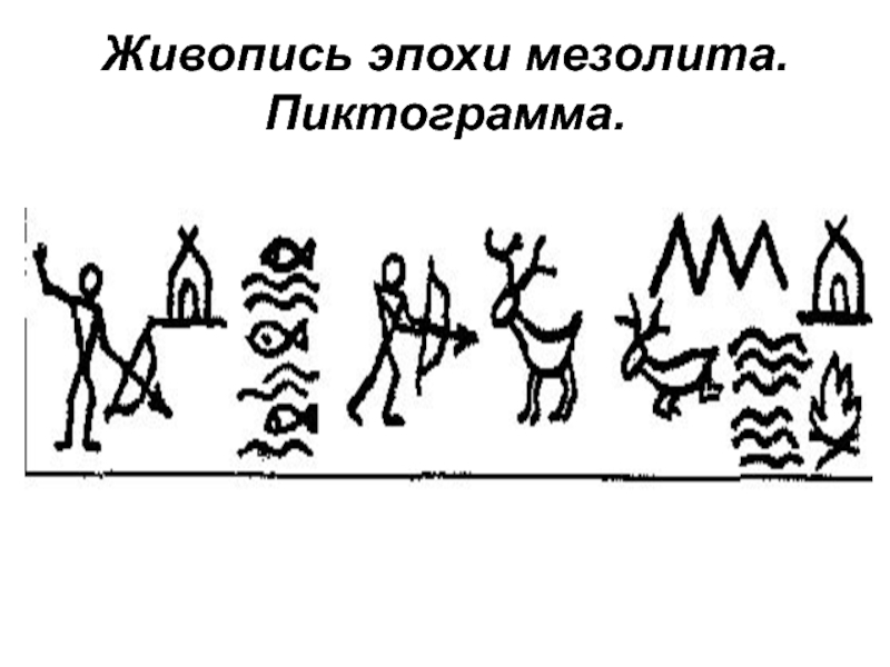 Напиши письмо другу используя различные пиктограммы ответ. Пиктография мезолита. Пиктография в древности. Пиктографическое письмо древности. Наскальные рисунки.