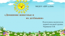 Презентация Домашние животные и их детёныши