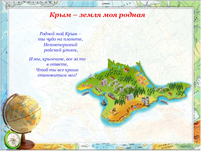 Литературная карта крыма презентация