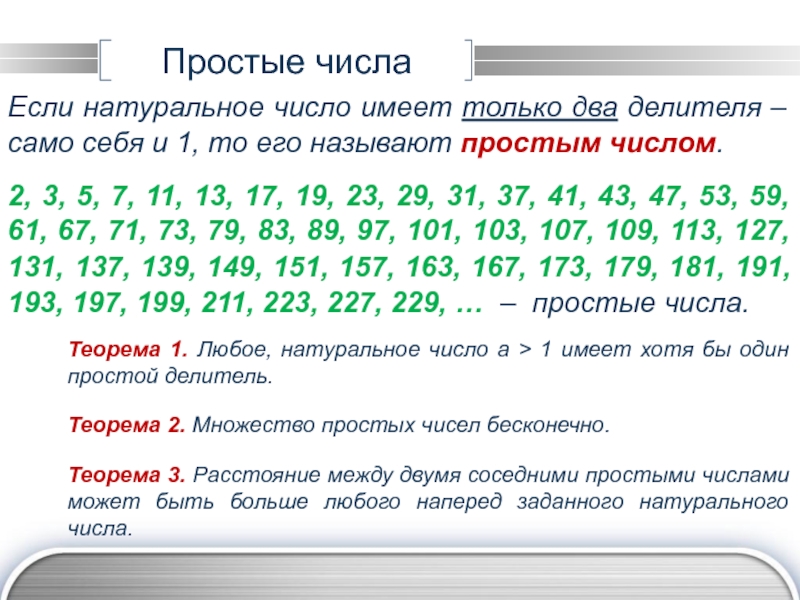 Эти непростые простые числа проект 6 класс