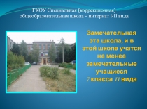 Презентация Мой класс. НПК Наша школа от А до Я, посвящённая юбилею школы