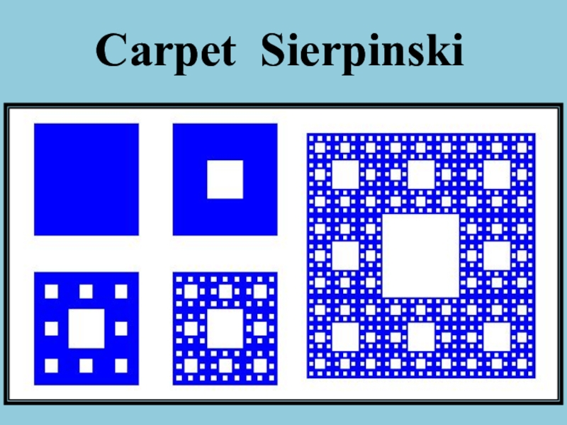 Carpet Sierpinski