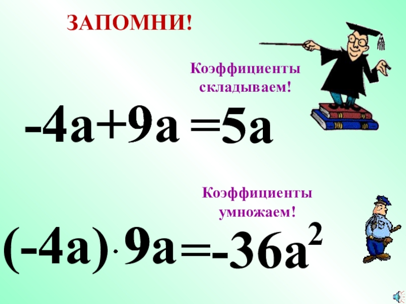 Коэффициент в математике