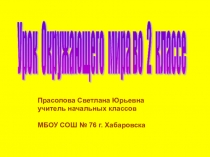 Презентация к уроку окружающего мира