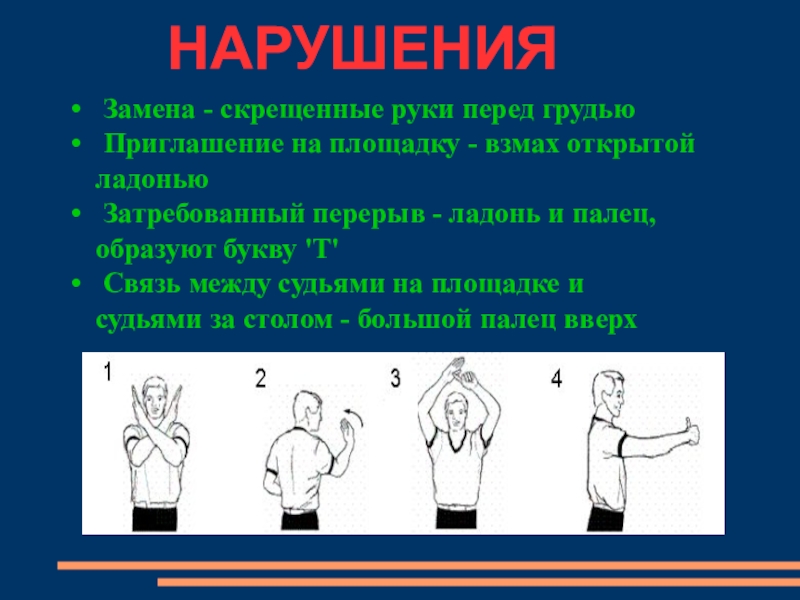 Скрестить руки что значит. Жест судьи в баскетболе скрещенные руки.