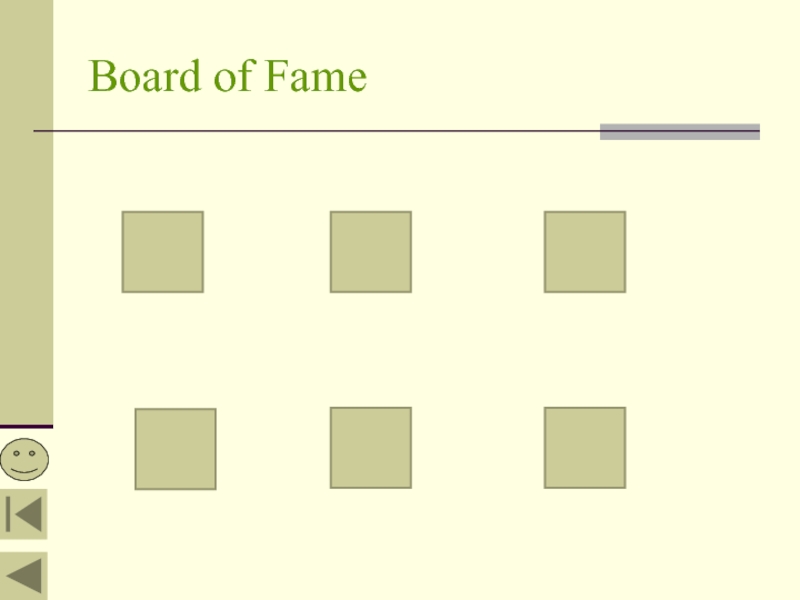 Board of Fame