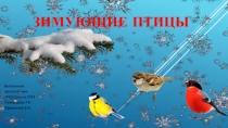 Презентация Зимующие птицы (младшая группа)