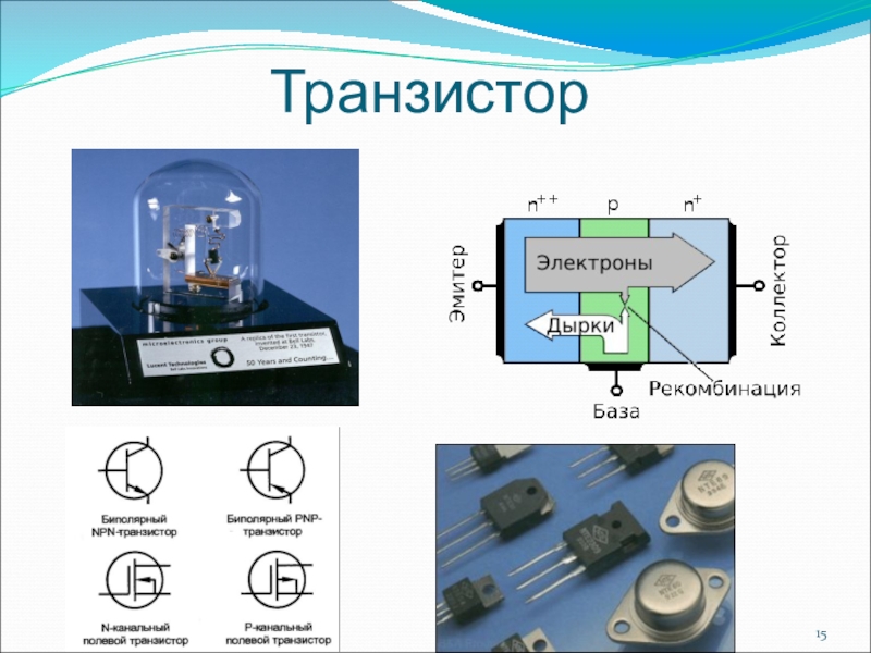 Презентация по физике 10 класс транзисторы