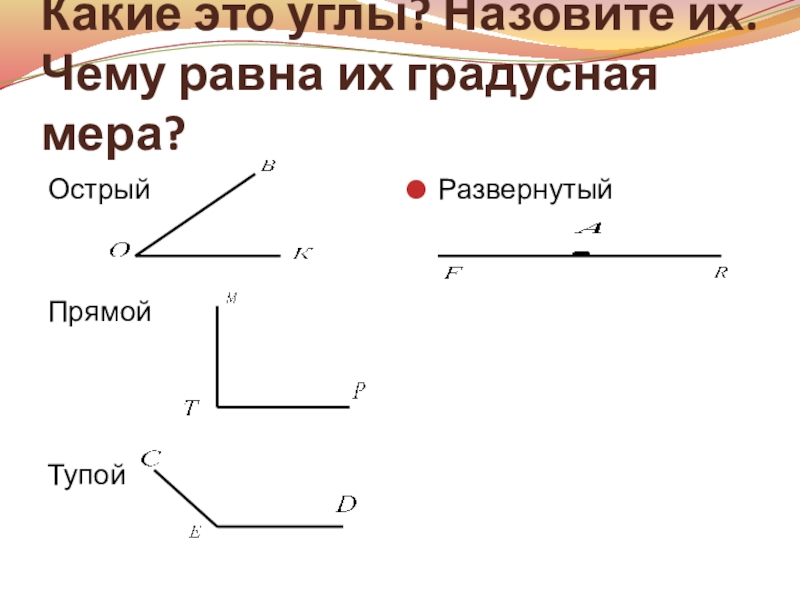 Какая градусная мера острого угла. Какой угол называется острым прямым тупым развернутым. Какой угол называется развернутым острым. Какой угол называется развёрнутым острым прямым тупым.