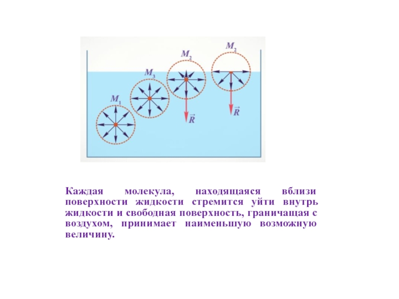 Свободная поверхность жидкости. Свободная поверхность жидкости стремится. Поверхность жидкости граничит. Свободная поверхность жидкости это физика. Первичное натяжение молекул.