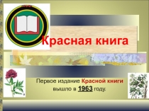 Классный час Красная Книга