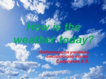 The weather 6 класс Rainbow english