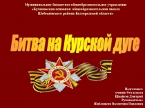Электронный образовательный ресурс Битва на Курской дуге