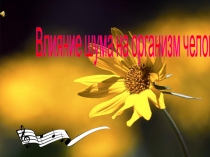 Презентация по тема Влияние шума на организм человека