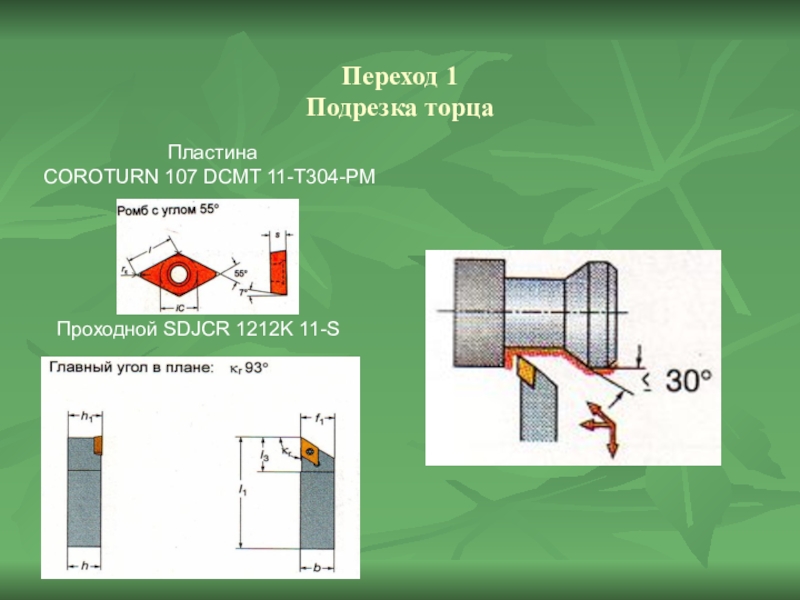 Главный угол в плане