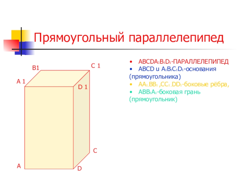 Прямоугольник основание высота. Боковые грани прямоугольного параллелепипеда. Боковое ребро прямоугольного параллелепипеда. Основание прямоугольника. Из чего состоит прямоугольный параллелепипед.