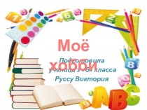 Презентация творческого проекта Моё хобби.