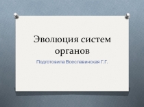 Презентация Эволюция кровеносной системы подготовка к огэ по биологии 9 класс