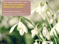 Урок природознавства Для чого створено Червону книгу України.