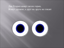 Презентация по окружающему миру на тему Глаз человека, 4 класс
