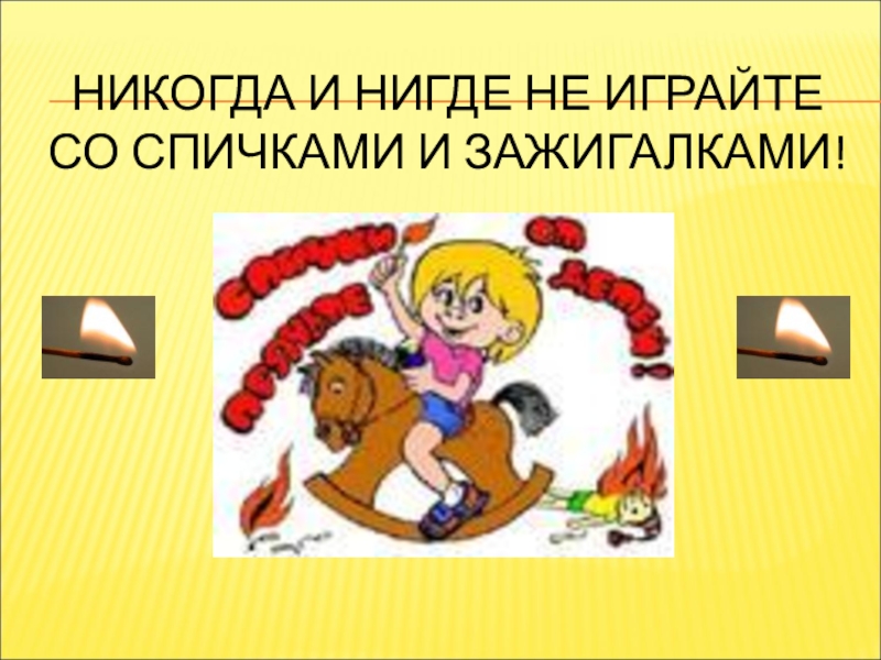 Памятка чтобы не было пожара. Играть со спичками и зажигалками. 1. Не играйте со спичками и зажигалками. Чтобы не было пожара никогда.