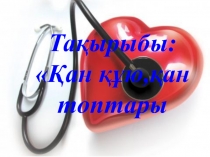 Қан топтары