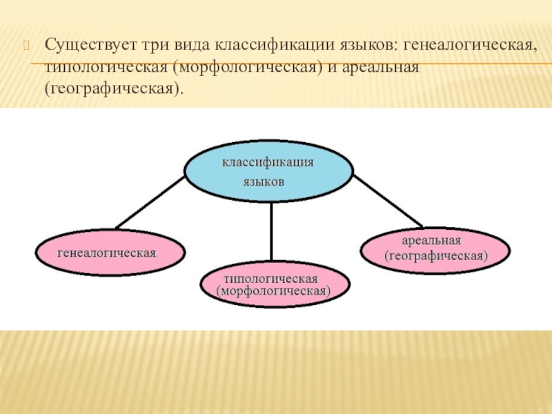 Генеалогическая классификация языков