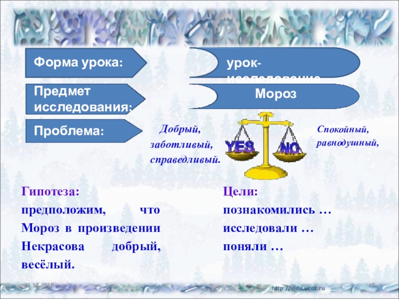 Н некрасов мороз красный нос сравнение со сказочным текстом 4 класс перспектива презентация