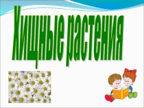 Презентация по окружающему миру Растения - хищники