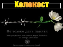 Исследовательская работа ученика 9 класса на тему Холокост