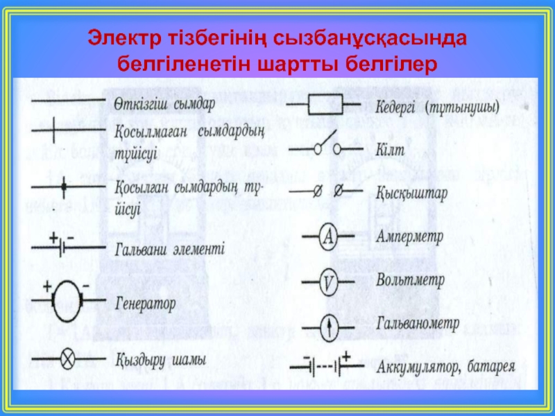 Электр тізбегінің