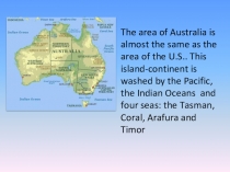 Презентация по английскому языку на тему Австралия