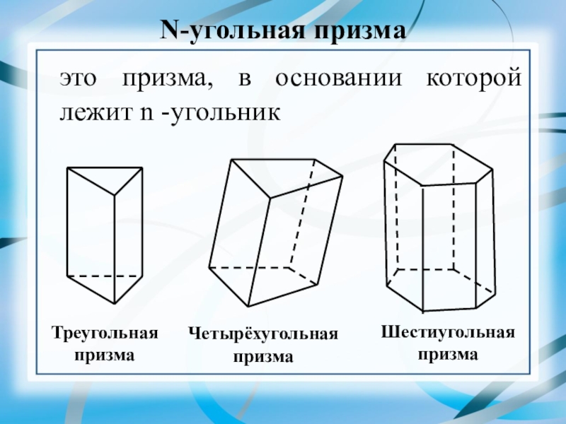 Как нарисовать четырехугольную призму