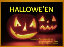 Презентация по английскому языку на тему Хеллоуин в Великобритании (4 класс)