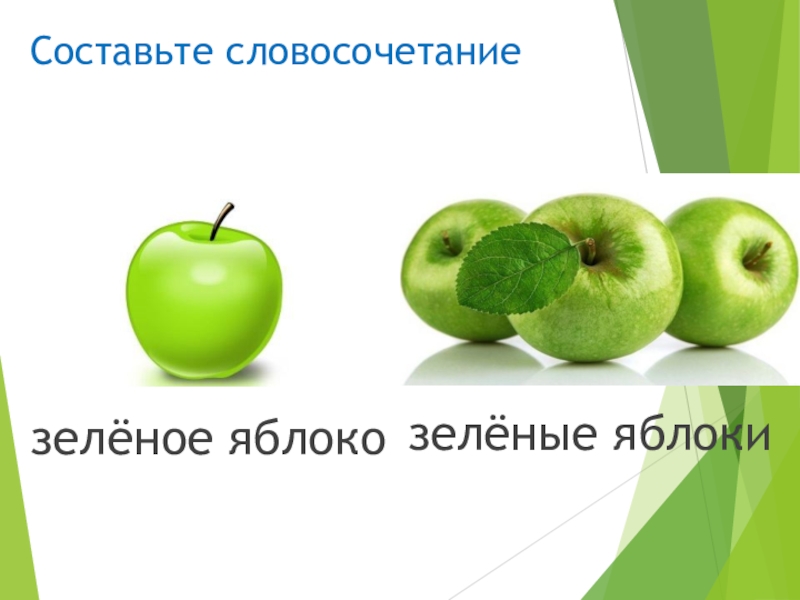 Яблоки составляют. Составьте словосочетание зелёное яблоко зеленые. Яблоко словосочетание. Зеленое яблоко для презентации. Словосочетания с ассоциации.