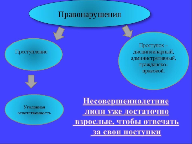 Профилактика правонарушений несовершеннолетних презентация в школе