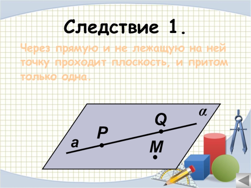 Следствия 1 и 2. Аксиомы планиметрии и стереометрии. Следствия из аксиом планиметрии. Что такое следствие в геометрии. Следствие 2 геометрия.